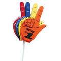 Stock #1 Foam Hand-On-A-Stick